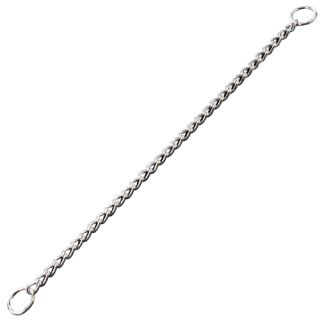 SP Strypkedja, förkromad, vridna runda länkar 50 cm, 3.0mm