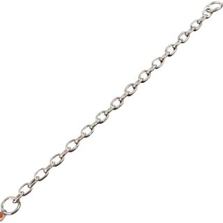 SP Strypkedja, rostfritt stål, korta ovala länkar 74 cm, 4.0mm