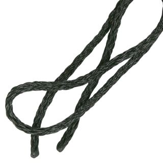 PE flätad 8 mm svart per meter.