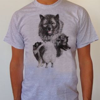 T-Shirt Keeshond, Large